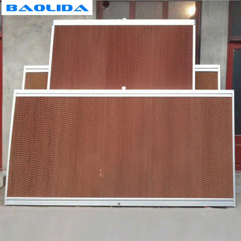 Greenhouse Cooling System Air Wet Curtain Evaporative 1000mm Greenhouse Cooling Pad