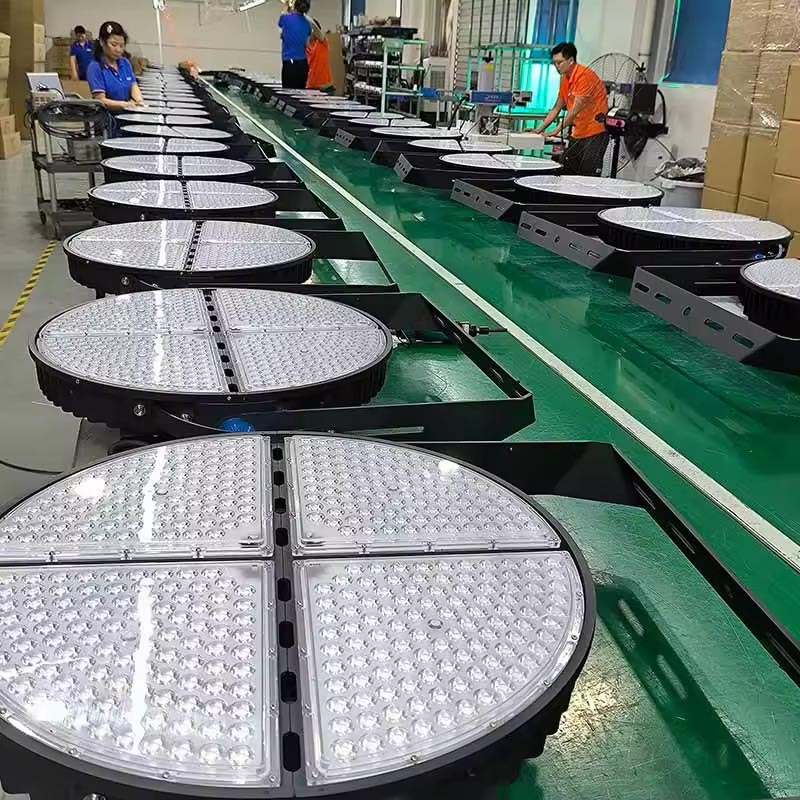 1000W Round Led Field Lights Sport Ra70 Portable Field Lights For Outdoor Stadium
