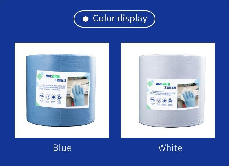 25cmx37cm 500pcs Cleanroom Paper 68g Polyester Nonwoven White Rag Paper Cleaning Fabric Cloth