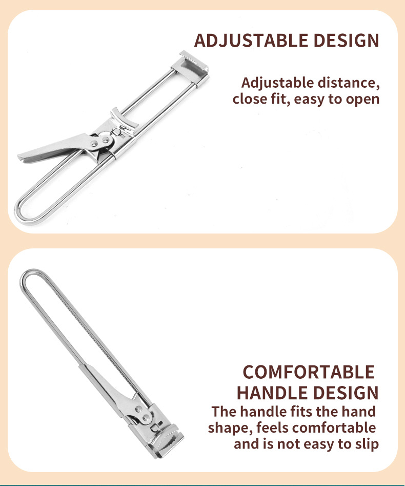 Adjustable Can Opener Twist Cap Artifact for Household and Outdoor Logo Customization
