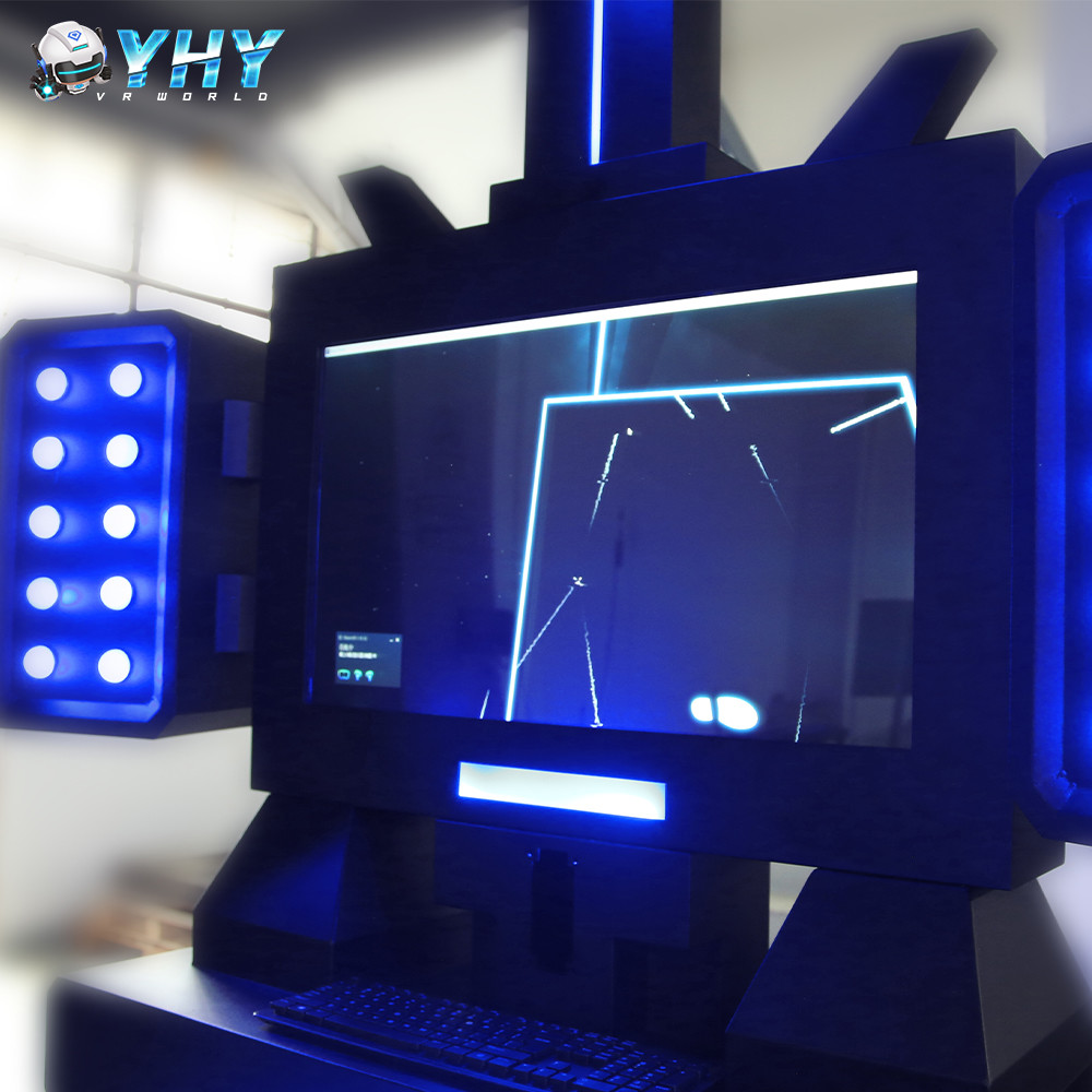 Dancing Music Game VR Shooting Simulator With 65 Inch Big Screen