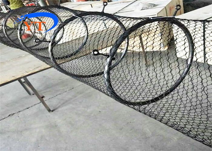 1.5mm 7x7 Knotted Black Oxide Wire Rope Mesh