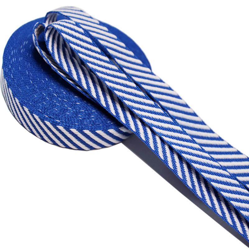 Colorful Woven Tape Polyester Webbing For Bags Shoes And Clothing