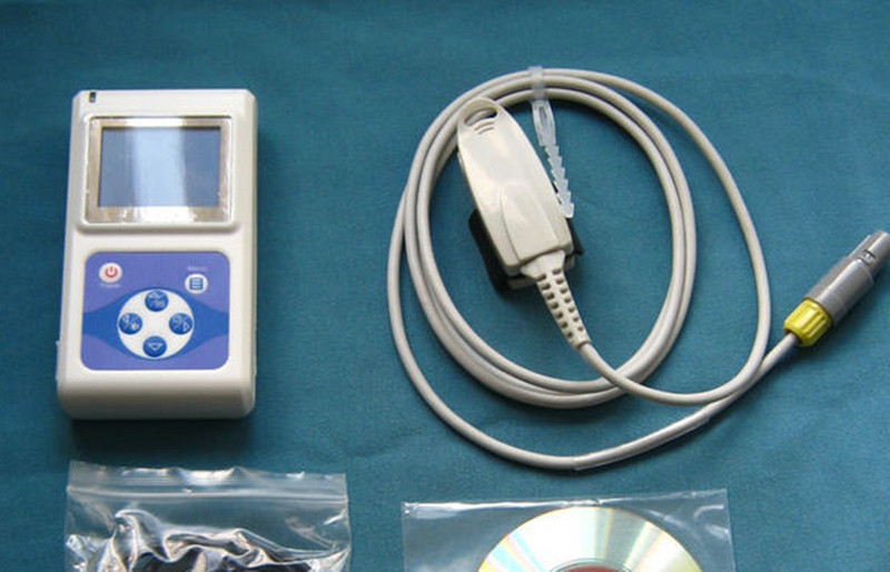 Waveform Fingertip Veterinary Pulse Oximeter Blood Oxygen Monitor