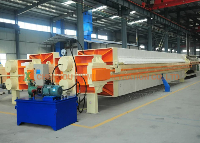 Fully Automated Filtration Filter Press ≥0.6MPa Filter Pressure High Efficiency