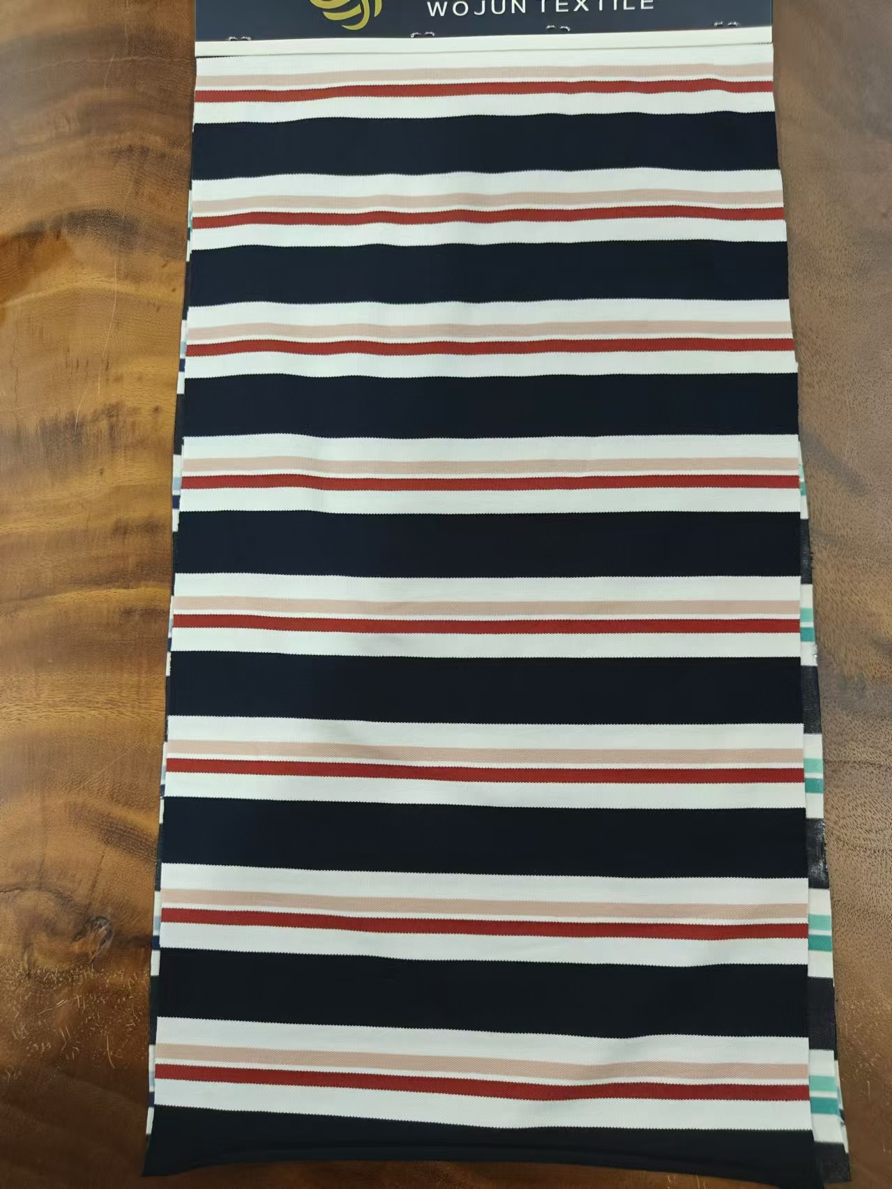 Soft And Skin-Friendly Smooth Durble Striped Material Fabric For Casual Wear