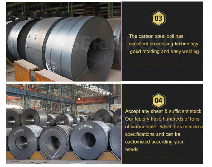 Ss 400 Hot Rolled Coil 2.5mm Thickness 1250mm Width 1