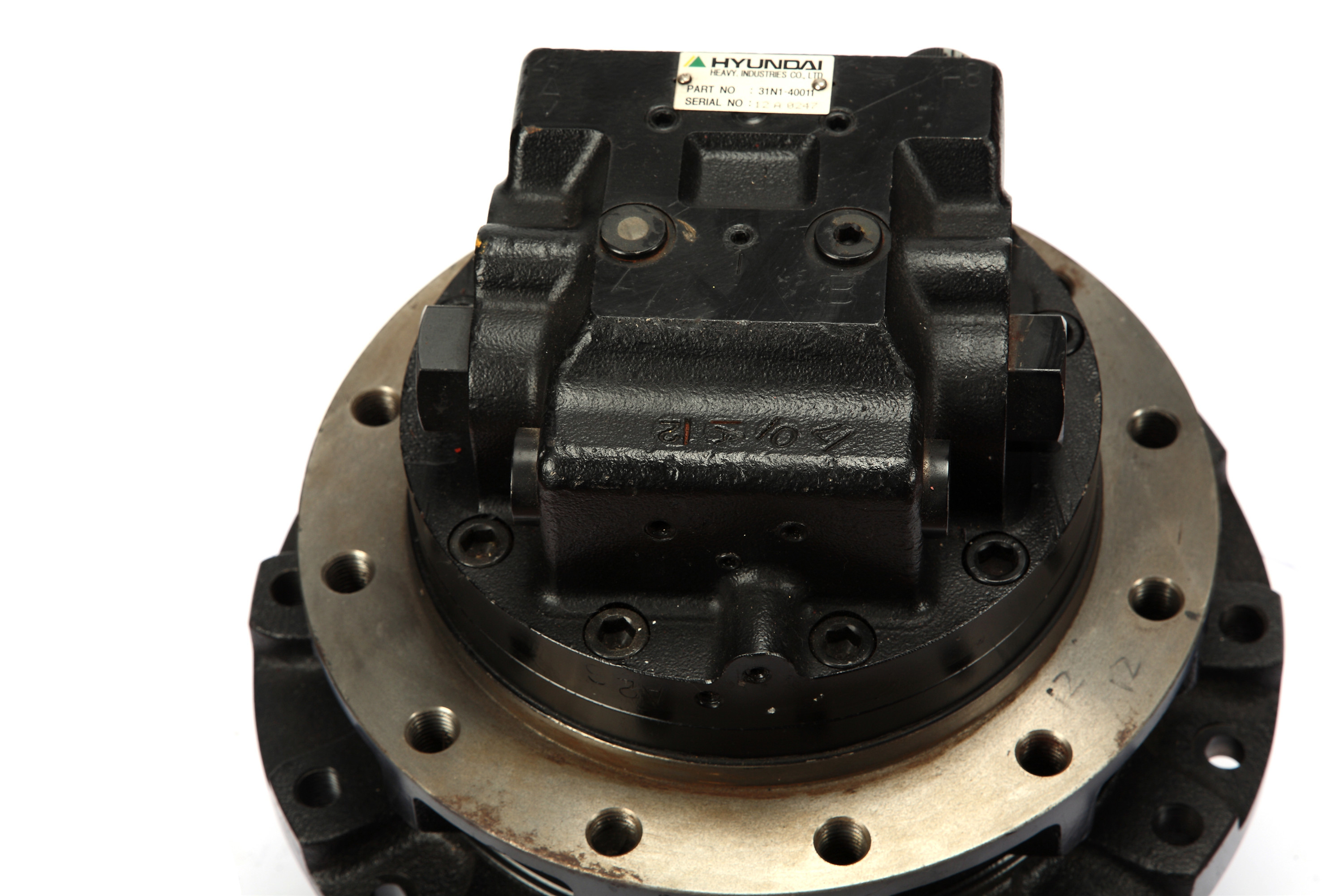 Crawler Steel Hyundai Final Drive , 31N1-40011 Excavator Travel Motor