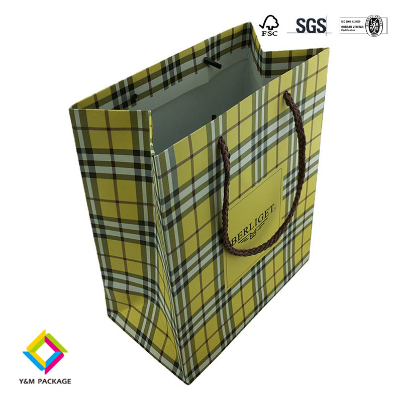 Luxury Shoes Paper Bag Packaging For Clothes Printed Custom Logo Shopping Gift Jewelry Wine Paper Bag