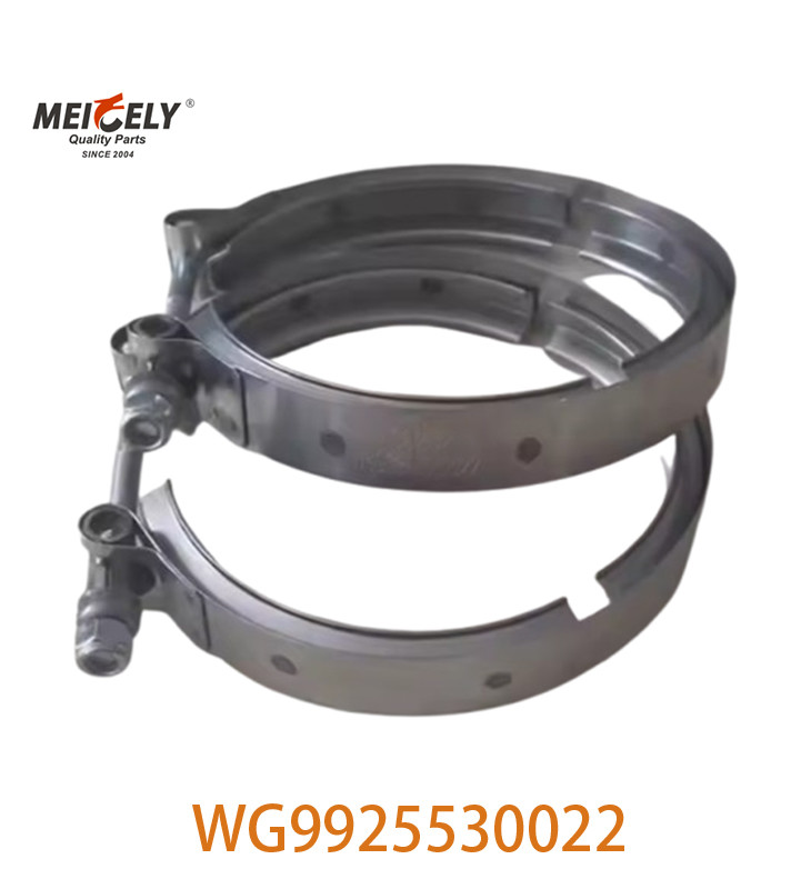 Engine Parts Genuine WG9925530022 Intercooler Hose Clamp For SINOTRUK Truck