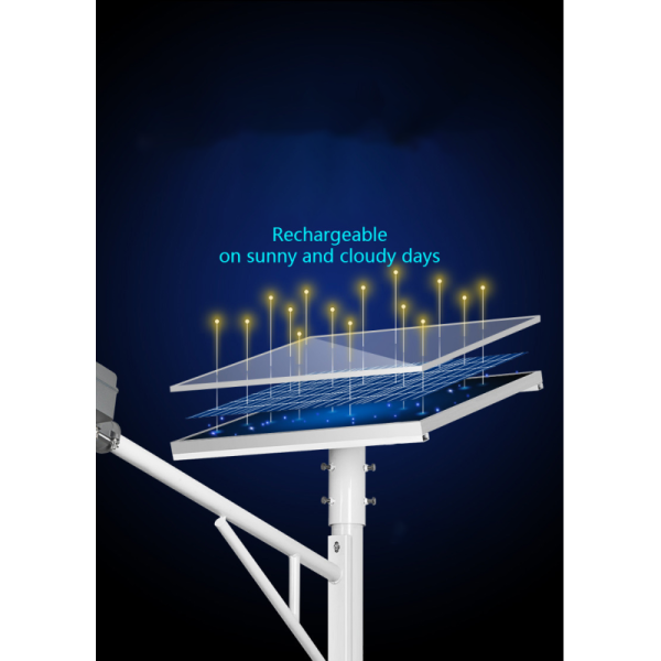 Split-Type LED Solar Street Light With High Lumen Long Battery Life