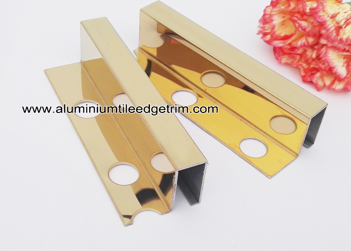 stainless steel decorative edge profile