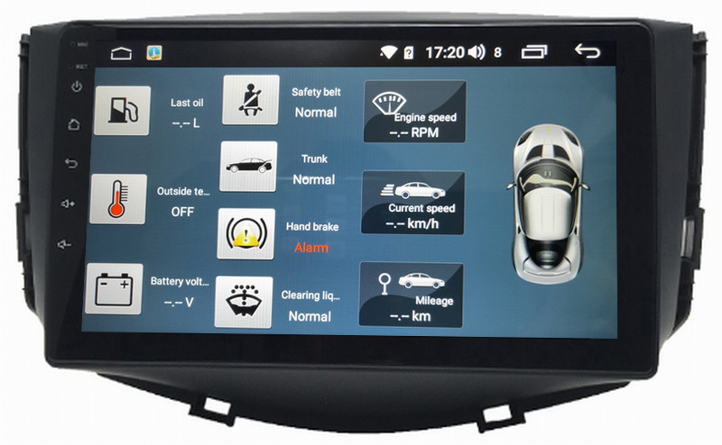 Ouchuangbo multimedia player gps radio for FAW X60 support BT MP3 mirror link android 8.1 OS 4+64