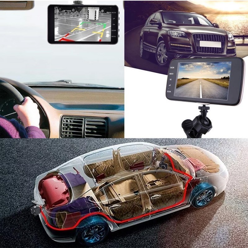 12MP Smart Auto Loop Dash Cam Recorder Camera 128GB