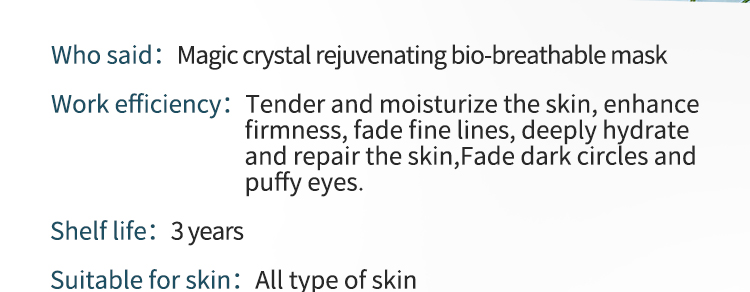 Korean Collagen Magic Crystal Firming Seaweed Lifting Facial Sheet Mask