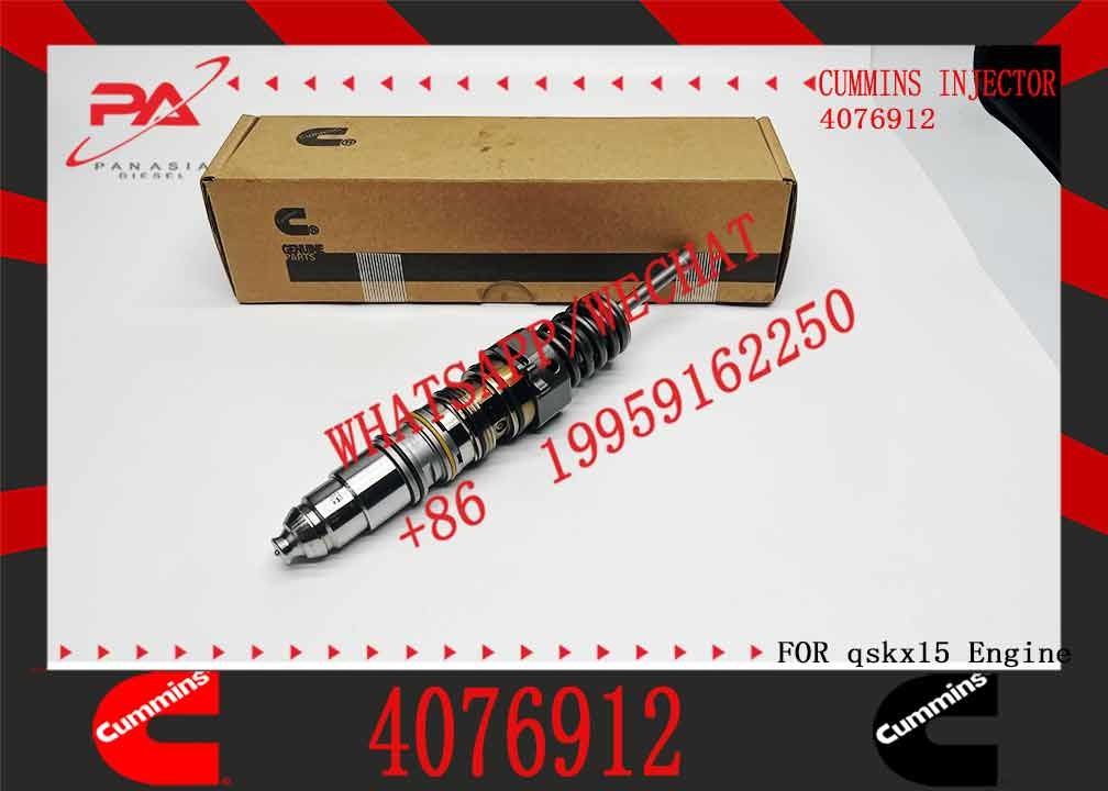 Construction Machinery PartsFuel Injector For QSKX15 Diesel 4928262 4088327 4384260 4076912 For CUMMINS Diesel Engine