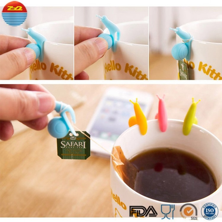 Entertaining Shape Suction Cup Glass Markers Tightly And Easy To Take Off