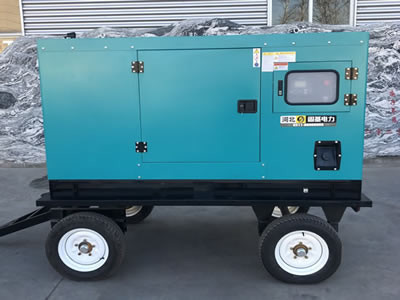 200 KW Mobile Diesel Generators 225 KVA 50 HZ 1500 RPM Yuchai Diesel Engine