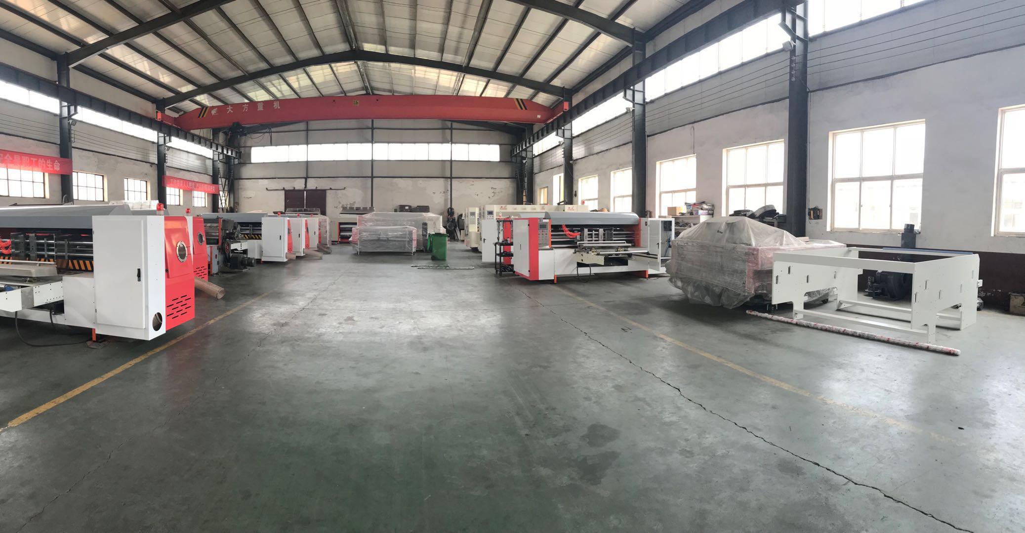 Chain Feeding Corrugated Rotary Slotter Machine 40 Pcs/Min