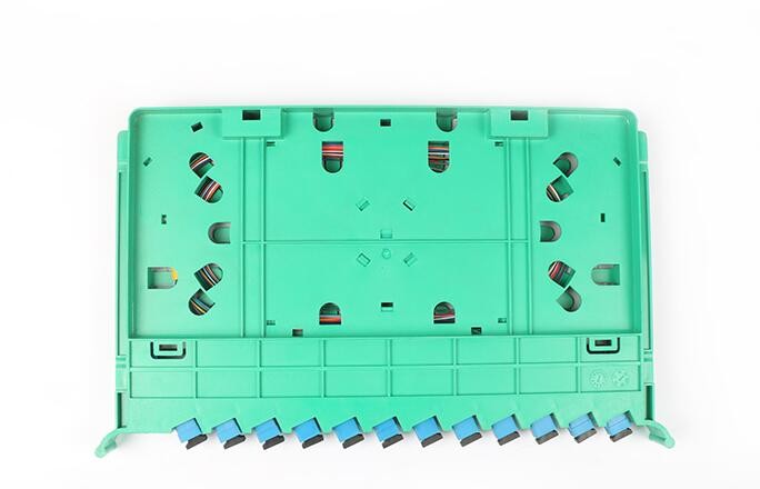 12 Port Fiber Patch Panel SC LC FC TYPE FTTH Fiber Optic Terminal Box