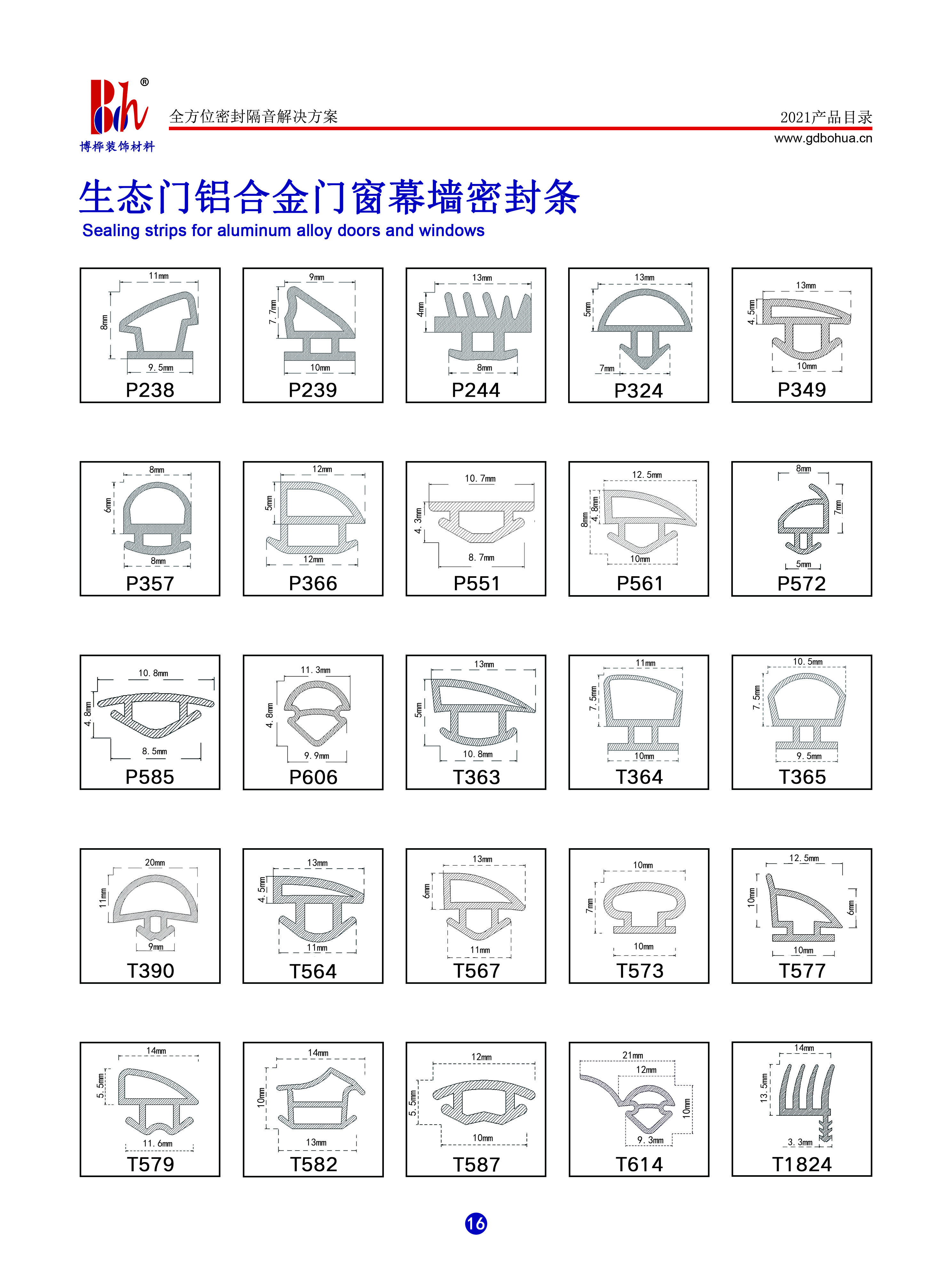 Soft Rubber PVC Weather Stripping For Wooden Skirting Board 7*4mm