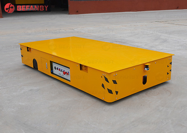 Factory Self Driven Trackless 30 Ton transfer Trolley
