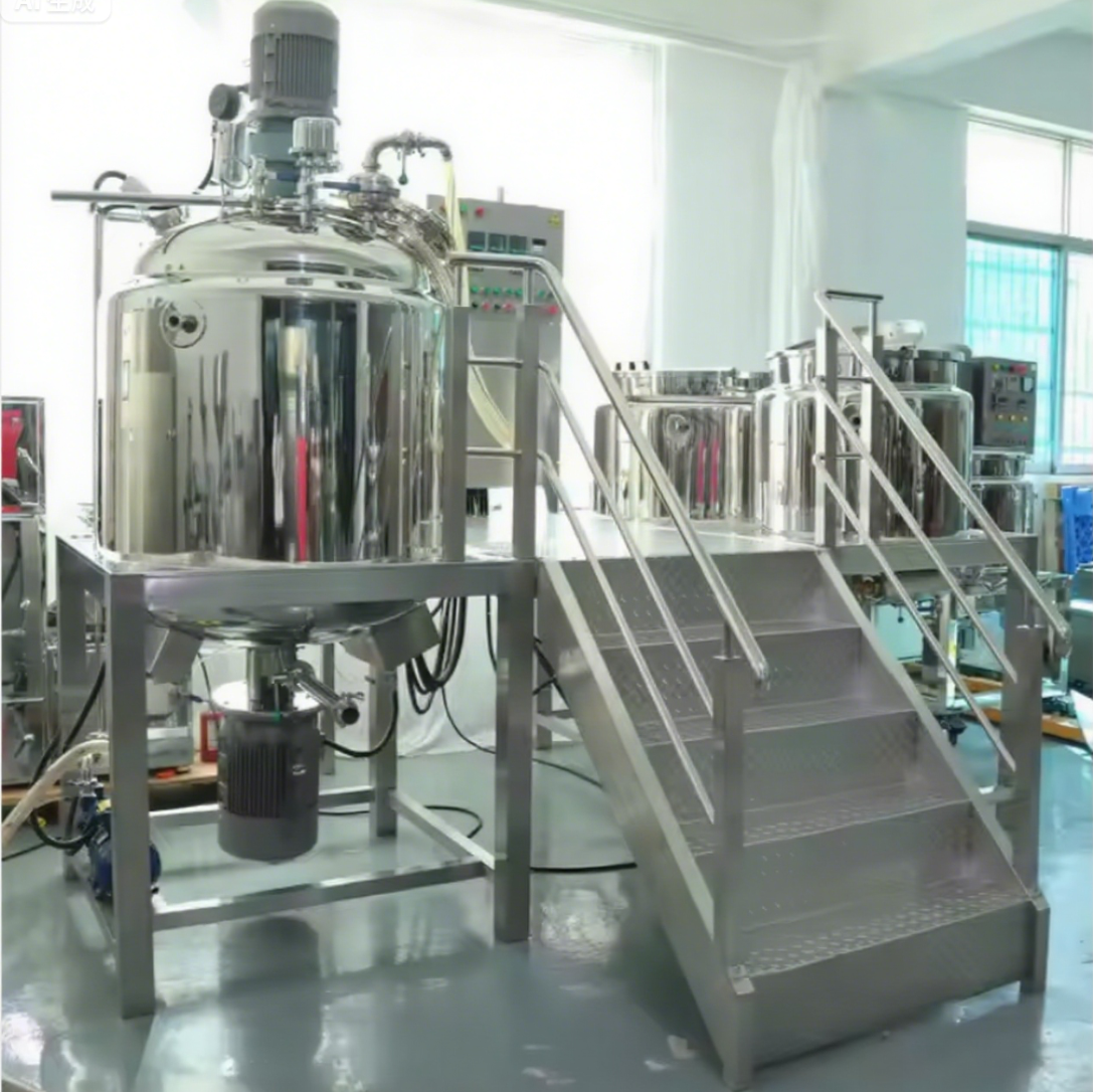 Buy cheap SUS304 SUS316L Vacuum Emulsifier Mixer for Chocolate Butter Mayonnaise product