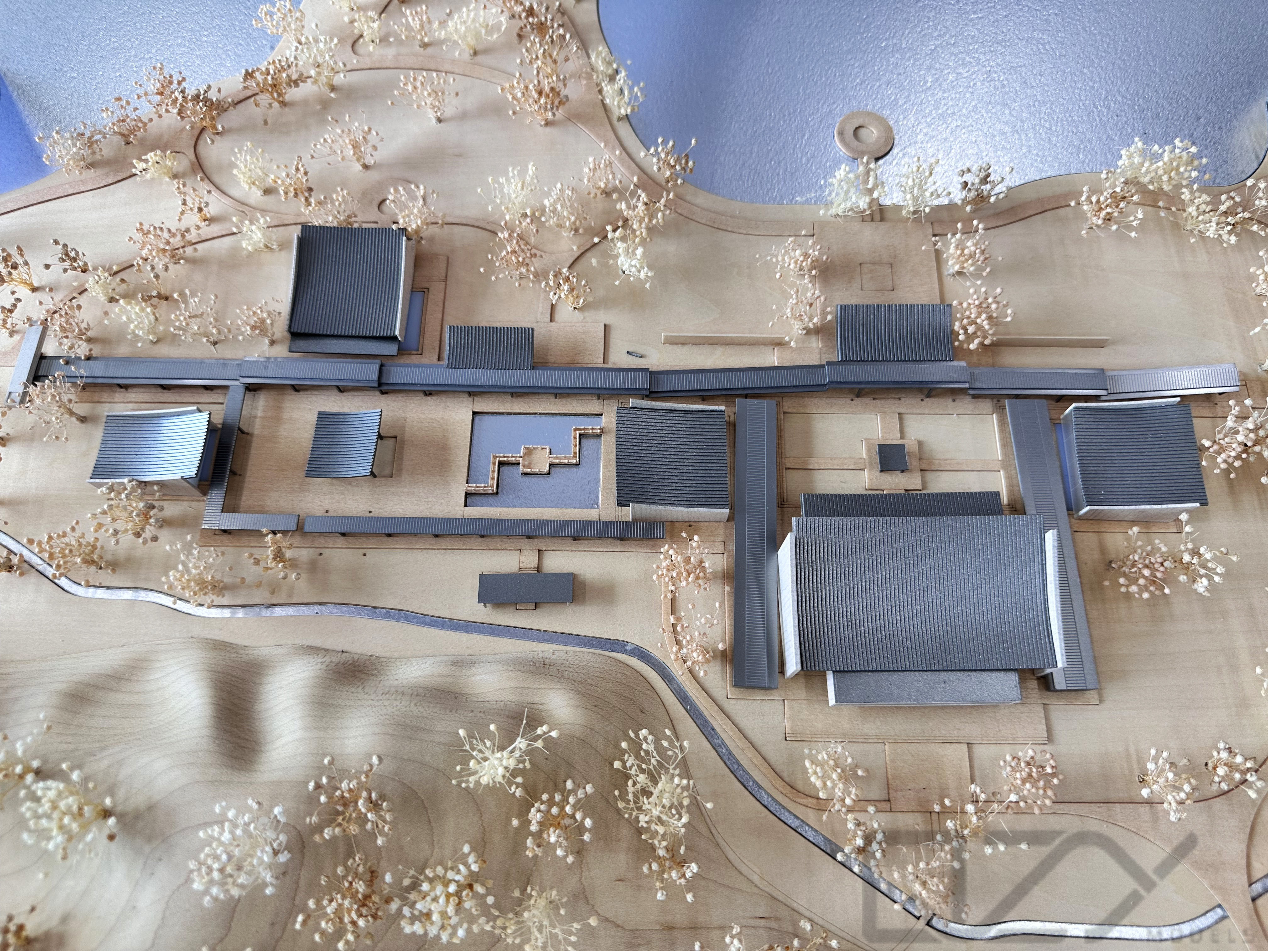 1/500 Hu Gong Cultural Exhibition Center Model By Atelier Apeiron Architects