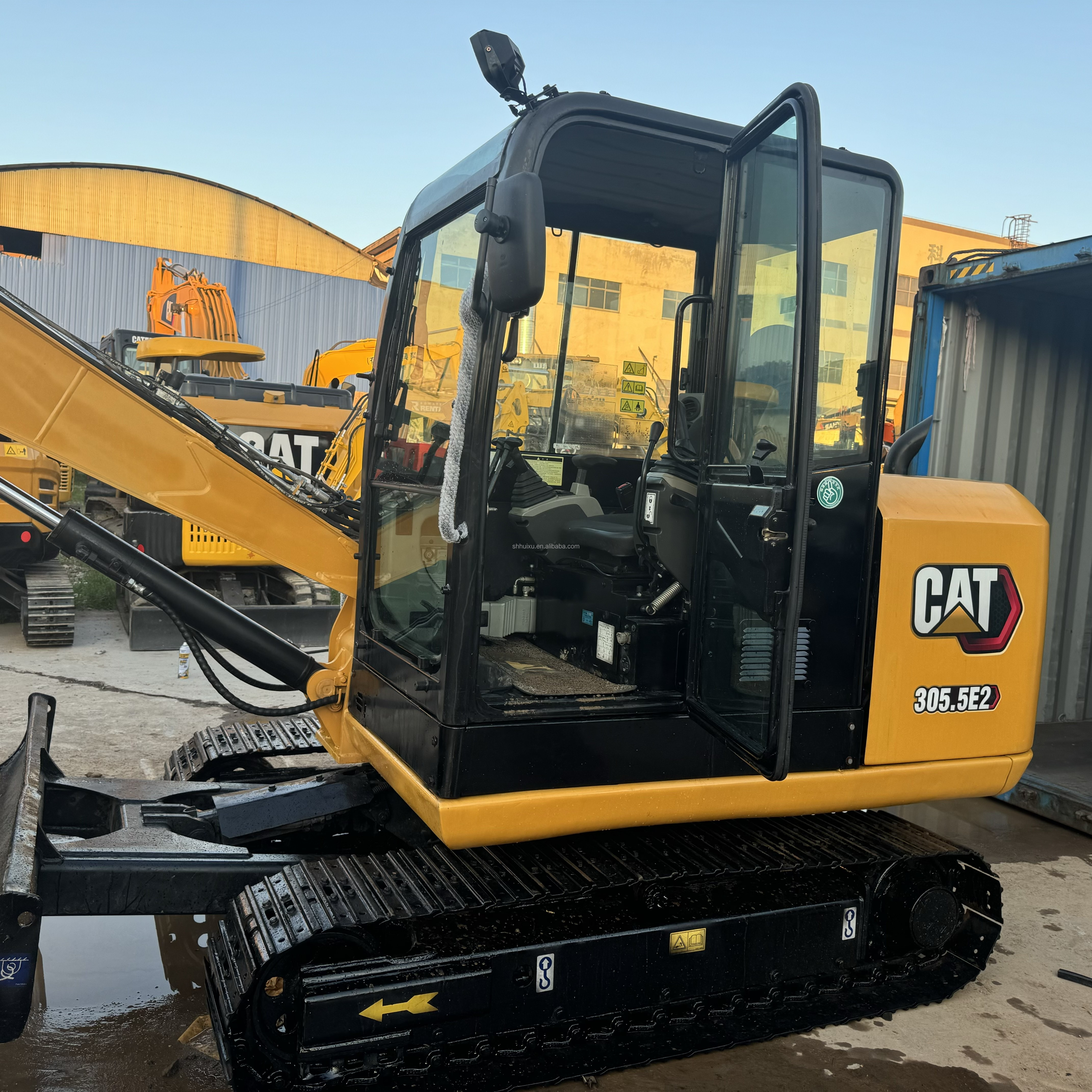 used japanese cat305.5E2 used mini excavator for sale used construction machinery small digger CAT303.5E 306E 308E for sale