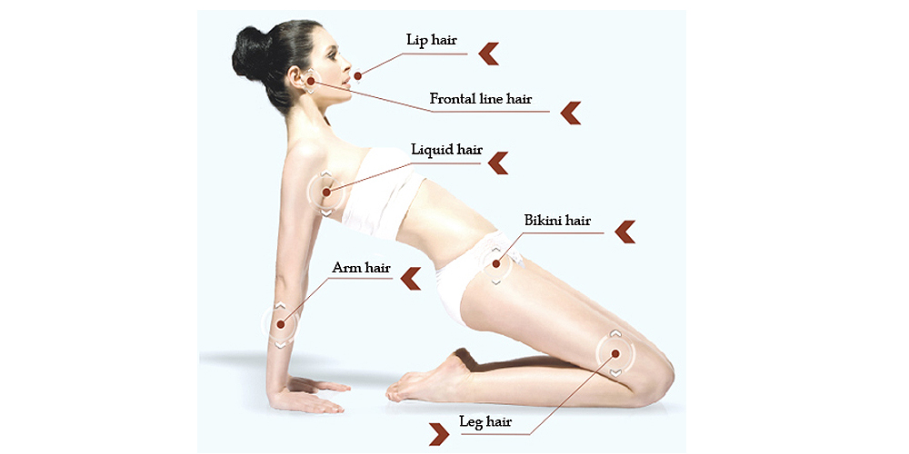 Beauty salon skin rejuvenation ipl hair removal vertical