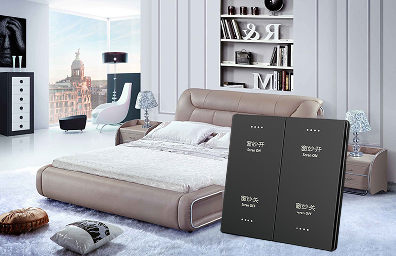 Champagne Gold Programmable Smart Light Switch AC110V Wifi Light Timer Switch