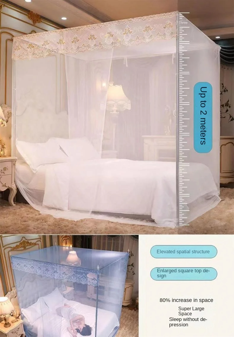 Customized Logo Foldable Adults Mosquito Net for Bed Protect Your Family from Insects