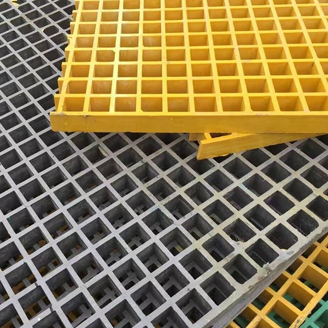 Groove Surface Civil Architecture FRP Floor Grating Green Floor Mesh
