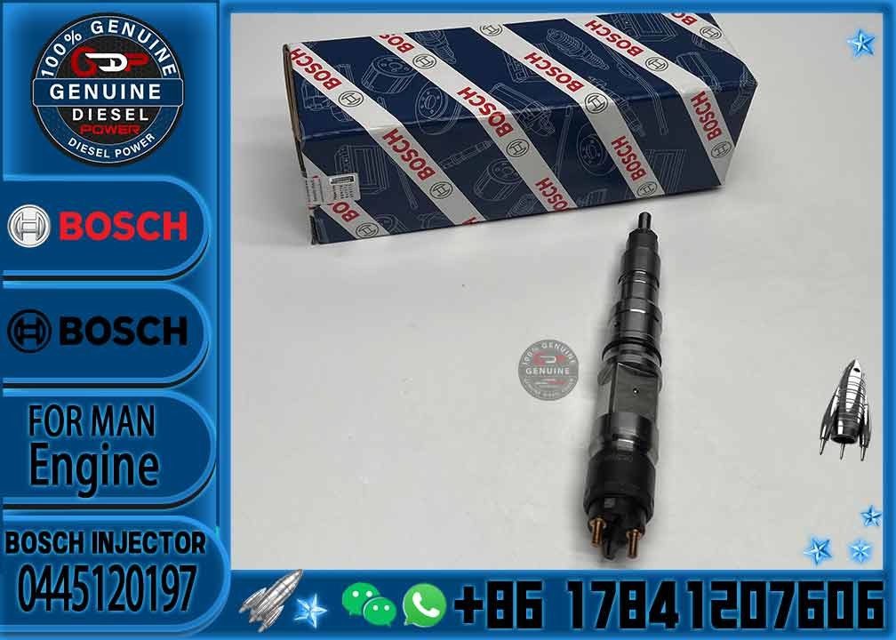 Fuel Injectors 0445120155 0445120154 0 445 120 155 Common Rail Injector 0445120100 for MAN engines