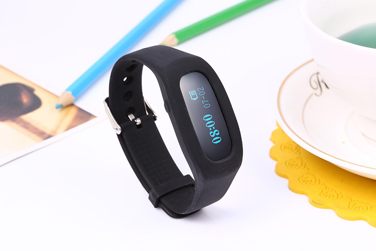 Mobile phone accessories smart band with screen smart band BLE 4.0 smart health wristband