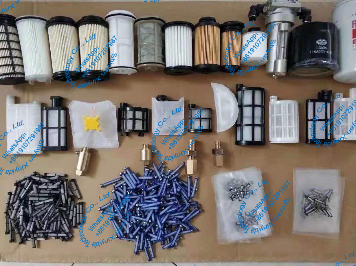 146483 3090769 Car Engine Filters Screen For Cummins NT855 Fuel Pump