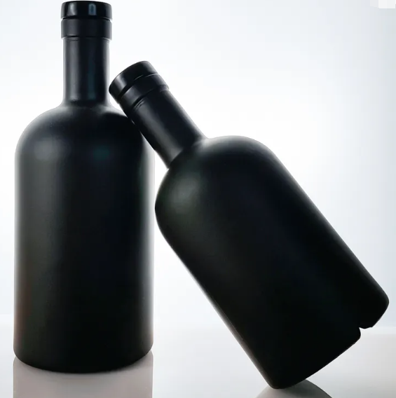 Clear Glass Gin Vodka Bottle with Cork 50ml 100ml 200ml 375ml 500ml 750ml 1000ml Custom
