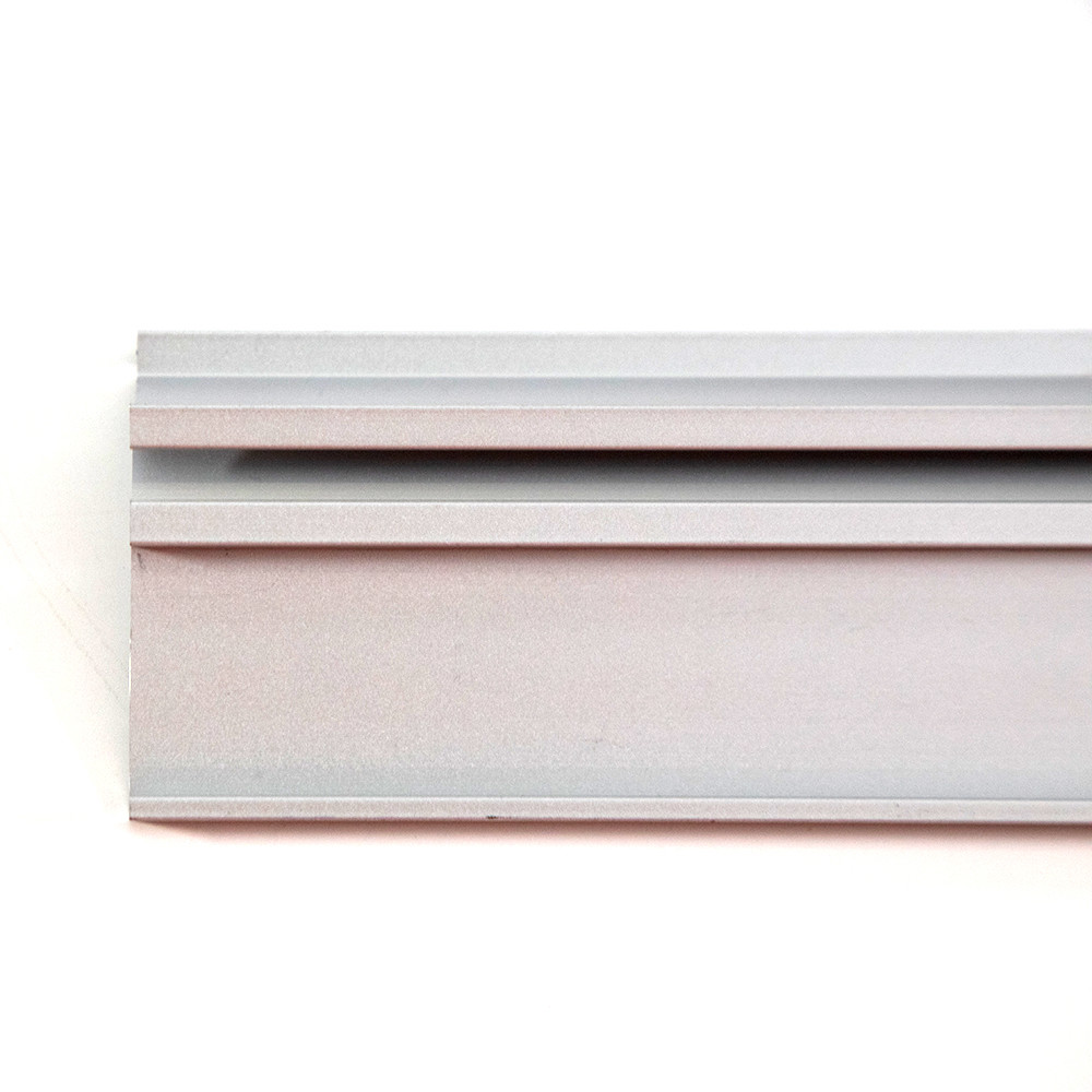 Silver Cabinet Edge Aluminium Kitchen Handles