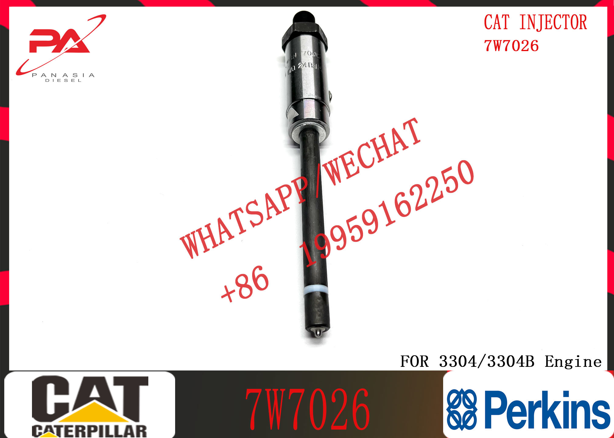 Diesel engine fuel injector 8N7005 4W7015 4W7016 4W7017 4W7019 7W7032 7W7026 0R-1746 0R-3418 0R-3419 0R-3420