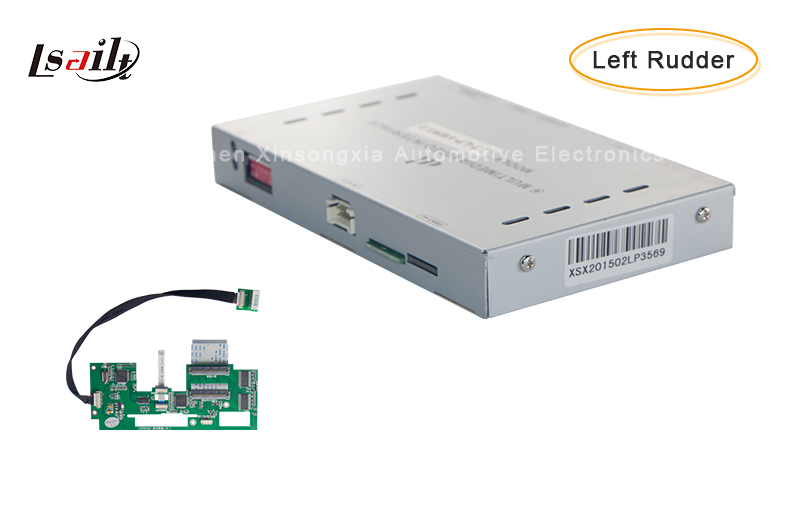 Left-Hand Drive Car Video Interface with Navigation System for Fit for OEM Car with LED Screen