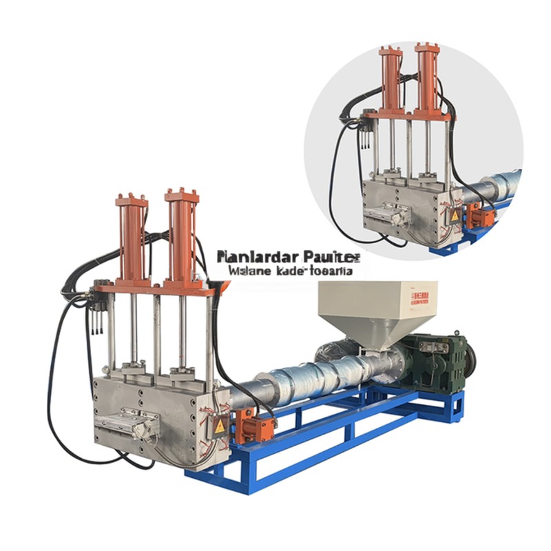 Double Stage Single Screw PP PE ABS Plastic Granules Pelletizer Extruder
