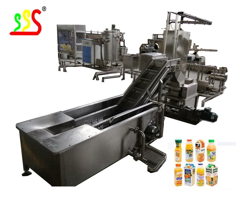 SSS Small And Medium Fruit Production Line Customization