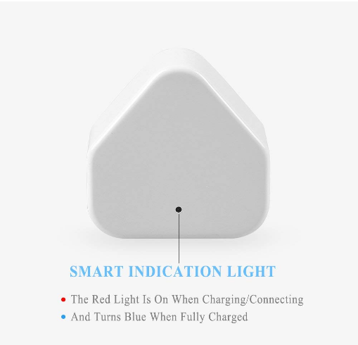 5V 2.1A Dual USB Charger Travel Power Adapter for South Africa and India
