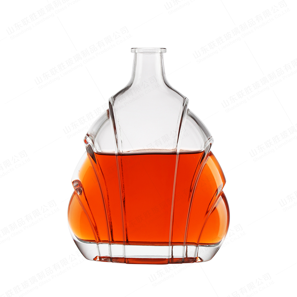 Party 1000ml 750ml 500ml Wine Glass Bottle With Rubber Sealing Stopper