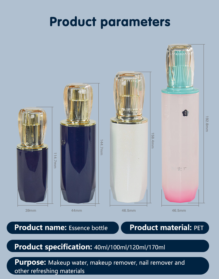 Recyclable Lotion Pump Bottle Packaging For Low Viscosity Cosmetic