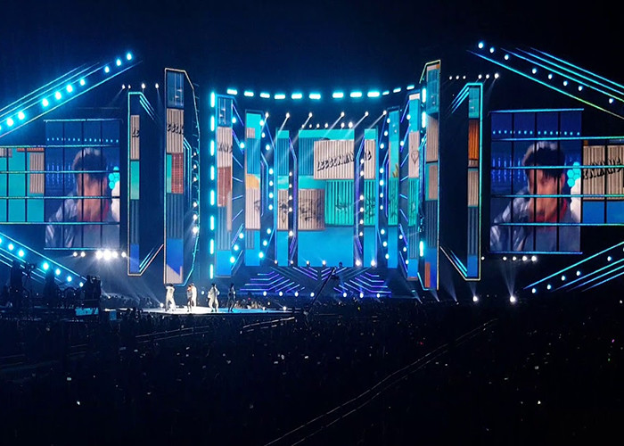 Corporate Events Stage Rental LED Screen Panel IP65 Waterproof 5000cd/Sqm