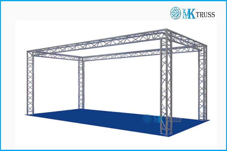 25*2mm Brace Tube Truss Aluminum Tower for Outdoor Event Exhibition Speaker Stand Lift