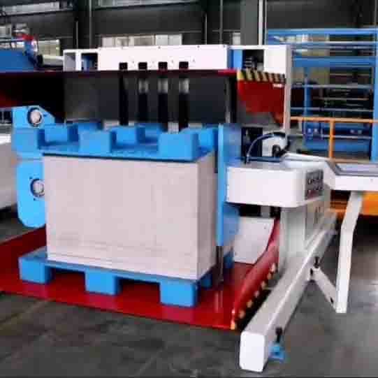 12kw Automatic Litho Corrugated Carton Paperboard Cardboard Flip Flop Pile Turner And Stacking Machine