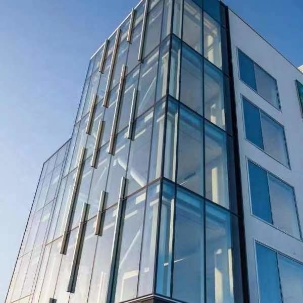 24mm Insulated Glass Aluminum Curtain Wall Profile For Residential