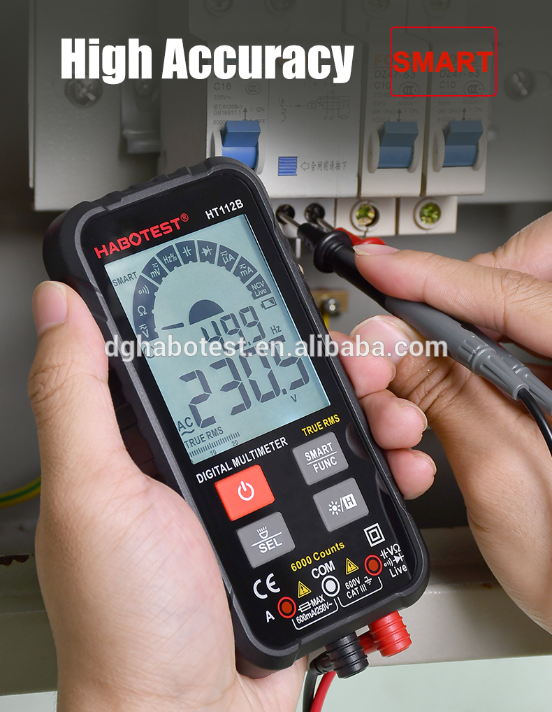 600uA Handheld Digital Multimeter